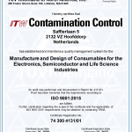 ISO 9001-2015 OF ITW CONTAMINATION CONTROL