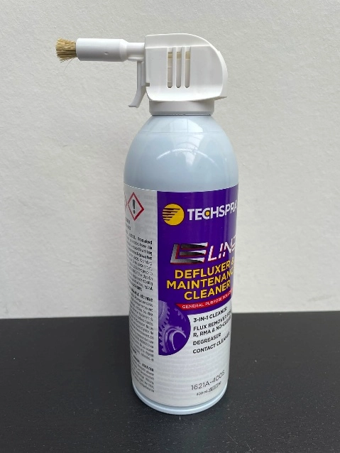 Spray can 1621A-400S with brush attachment fully and securely fitted